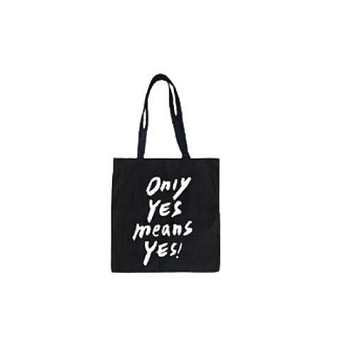only YES means YES 倡議提袋